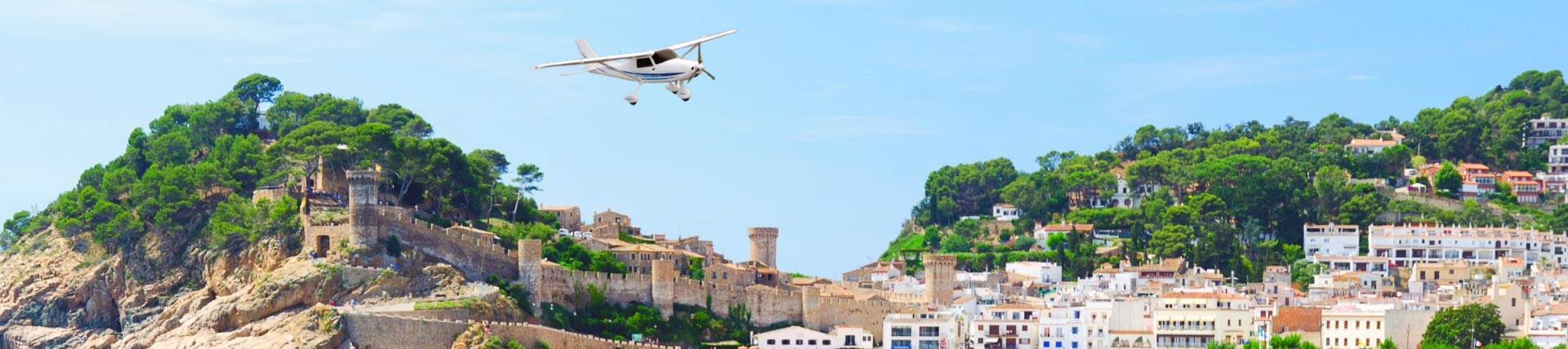 Fliegen lernen in Spanien