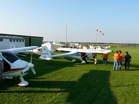 Angehende Piloten der Flugschule Köln