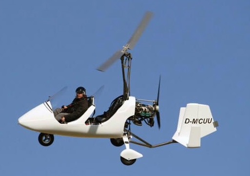 Gyrocopter fliegen lernen